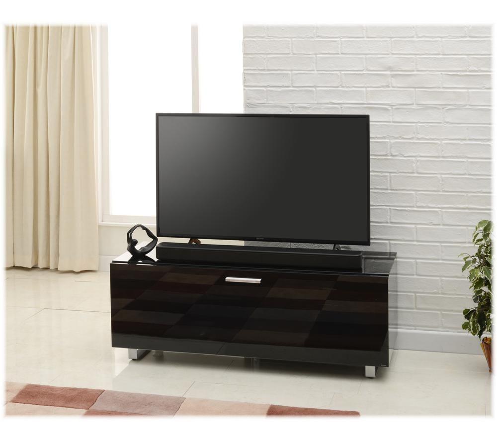 TTAP Sorrento 1200 mm TV Stand for up to 55" TVs - Gloss Black image number 7 of 7
