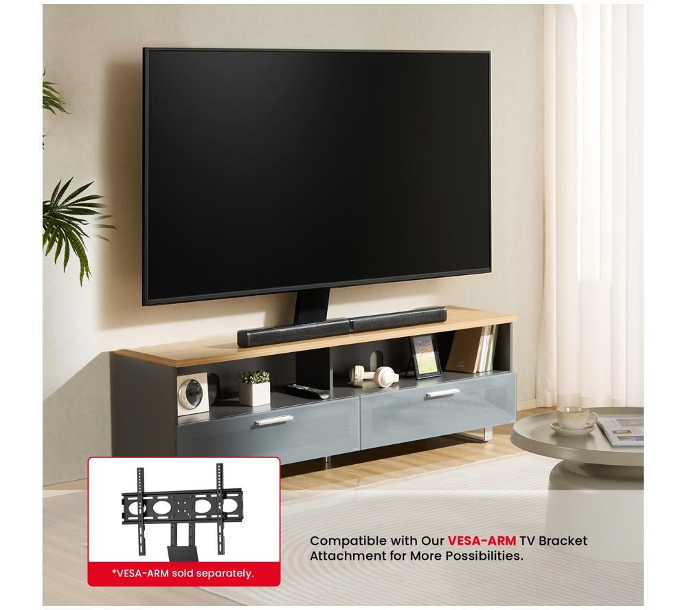 TTAP Sorrento 1600 mm TV Stand for up to 75" TVs - Gloss Black image number 7 of 9