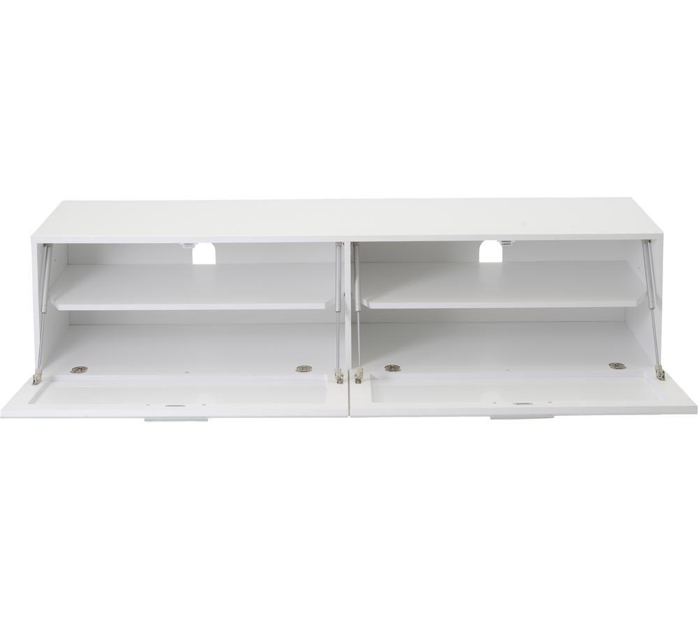 TTAP Sorrento 1600 mm TV Stand for up to 75" TVs - Gloss White image number 4 of 9