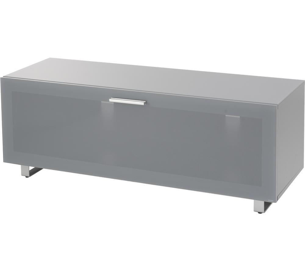TTAP Sorrento 1200 mm TV Stand for up to 55" TVs - Gloss Grey image number 3 of 9