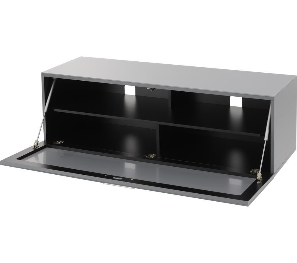 TTAP Sorrento 1200 mm TV Stand for up to 55" TVs - Gloss Grey image number 6 of 9
