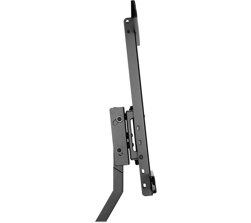 TTAP PED64S2 905 mm TV Stand with Bracket for up to 75" TVs - Black image number 4 of 6