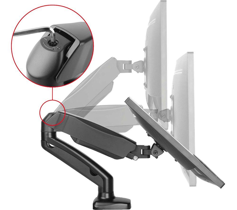 TTAP TTD-101M1-GAS Tilt & Swivel 17-32" Monitor Desk Mount image number 5 of 8