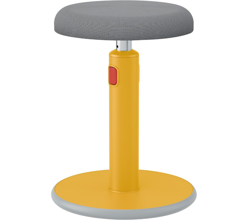 Leitz Ergo Cosy Sit-Stand Stool - Yellow