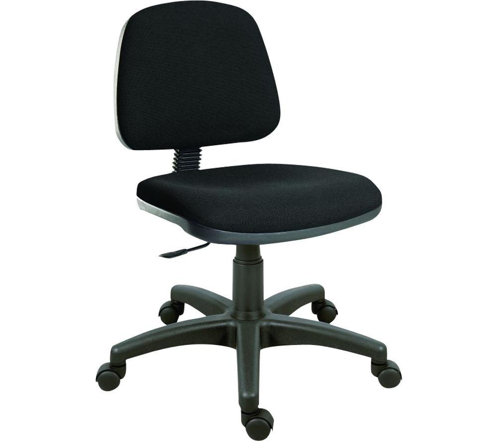 TEKNIK Ergo Blaster Home Fabric Operator Chair - Black