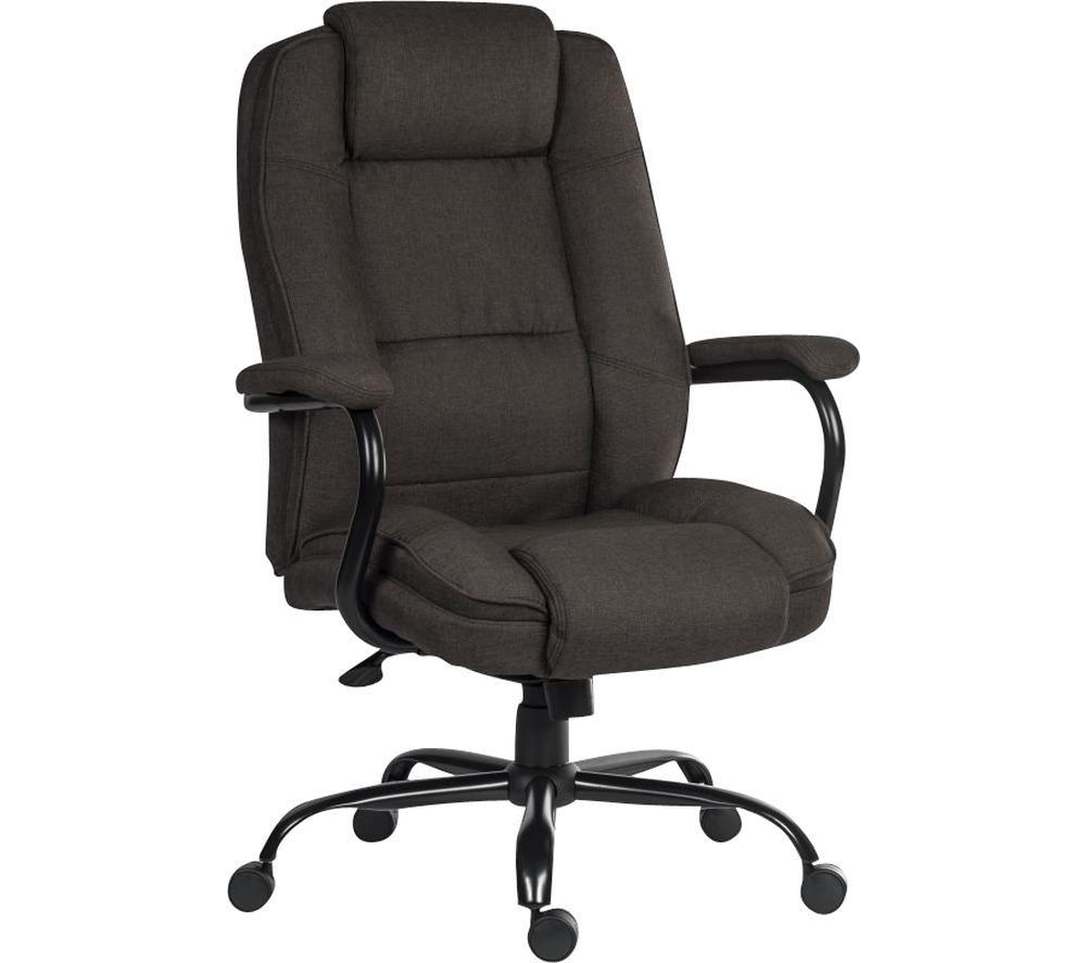 Teknik Goliath Duo 6992 Fabric Tilting Executive Chair - Brown