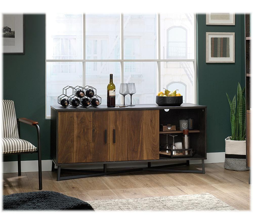Image of TEKNIK Canyon Lane 1371 mm TV Stand - Oak & Walnut, Black,Brown