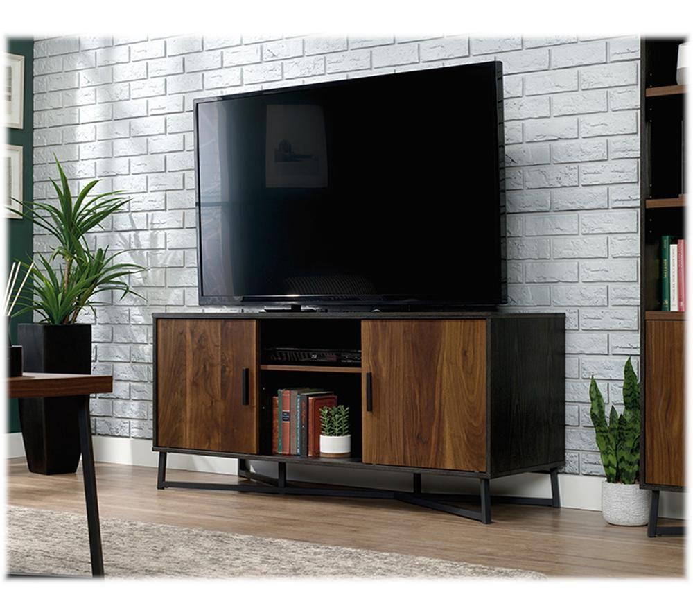 TEKNIK Canyon Lane 1371 mm TV Stand for up to 55" TVs - Oak & Walnut Effect image number 4 of 5