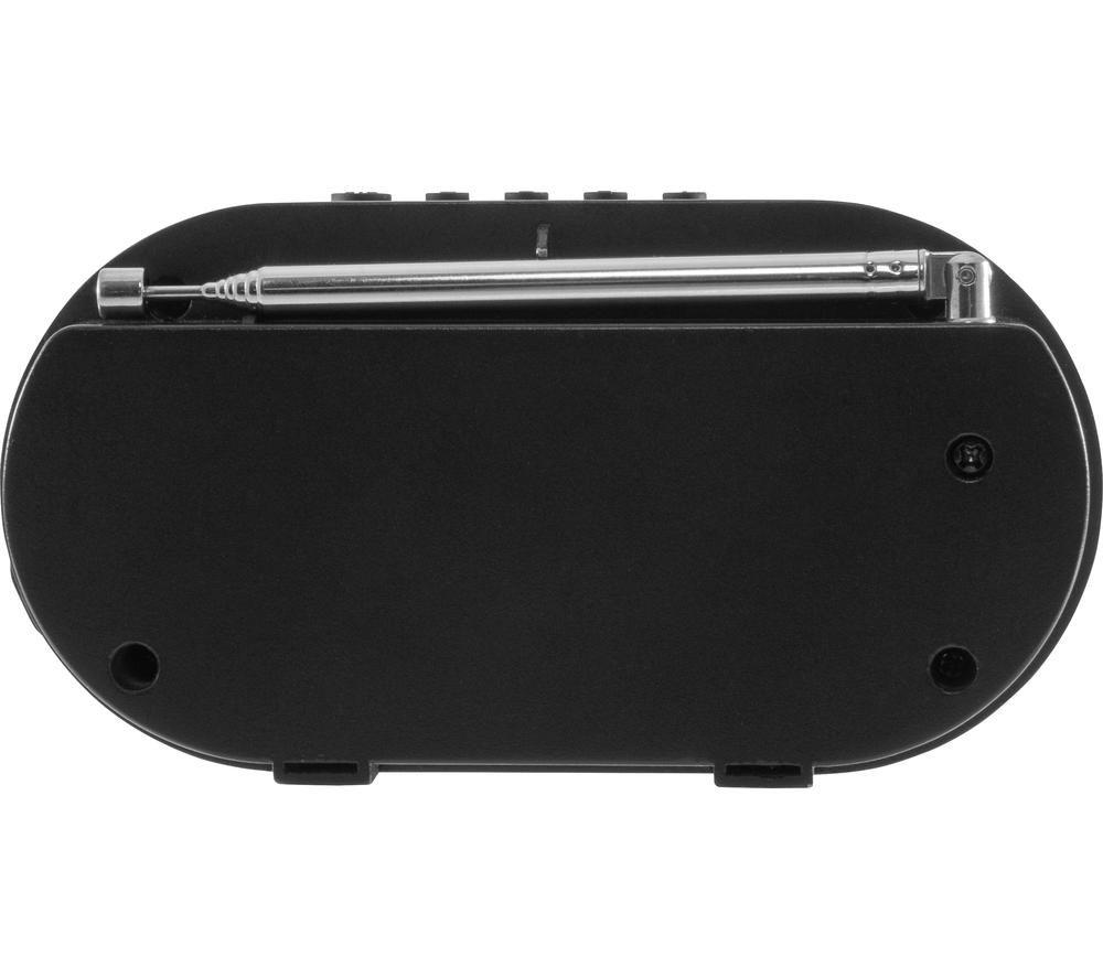 GROOV-E Milan GV-DR05 Portable DAB/FM Bluetooth Radio - Black image number 2 of 4