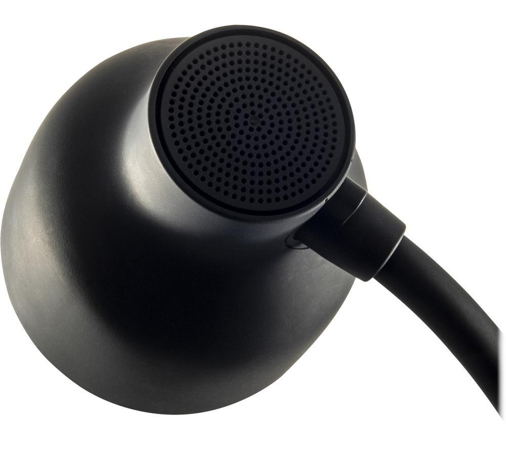 GROOV-E Astra LED Desk Lamp with Wireless Charging Pad & Bluetooth Speaker - Black image number 6 of 9