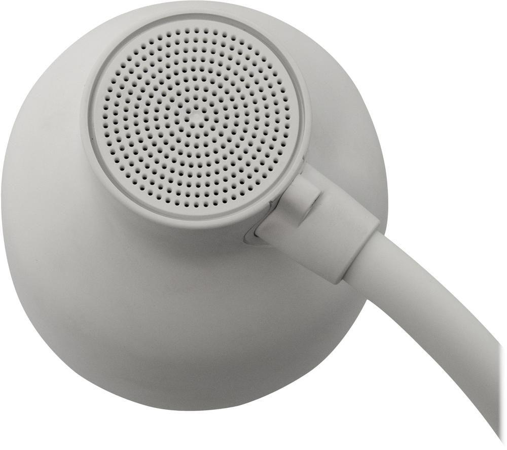 GROOV-E Astra LED Desk Lamp with Wireless Charging Pad & Bluetooth Speaker - White image number 6 of 9