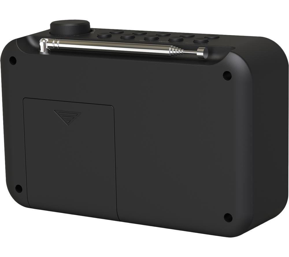 GROOV-E Berlin GVDR06BK Portable DAB/FM Bluetooth Radio - Black image number 4 of 6
