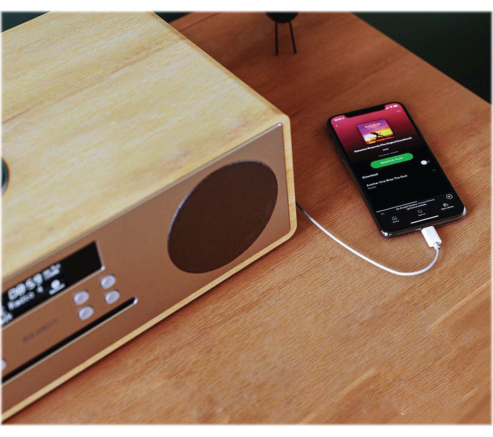 MAJORITY OAK-CDAB-OAK Oakington DAB+/FM Bluetooth Radio - Oak image number 3 of 12