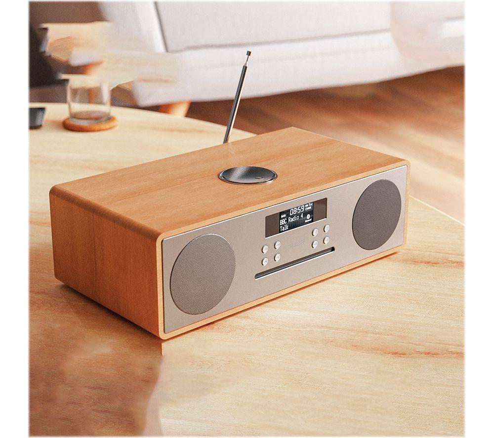 MAJORITY OAK-CDAB-OAK Oakington DAB+/FM Bluetooth Radio - Oak image number 5 of 12