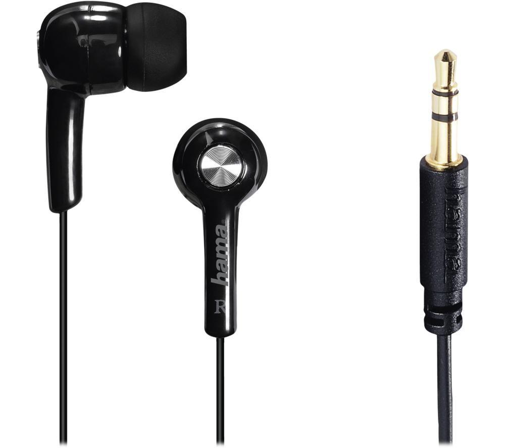 Buy HAMA Basic4Music Earphones Black Currys