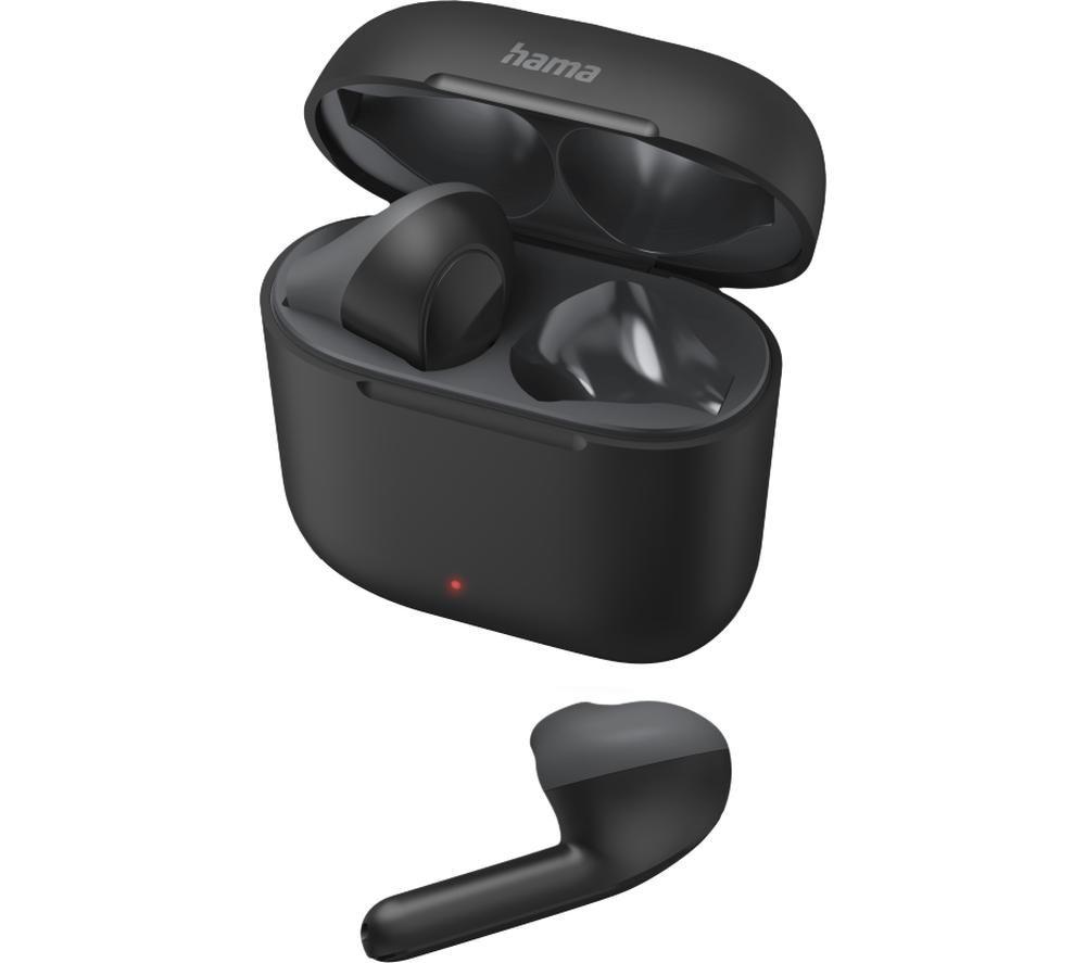 HAMA Essential Line Freedom Light Wireless Bluetooth Earbuds - Black image number 2 of 6