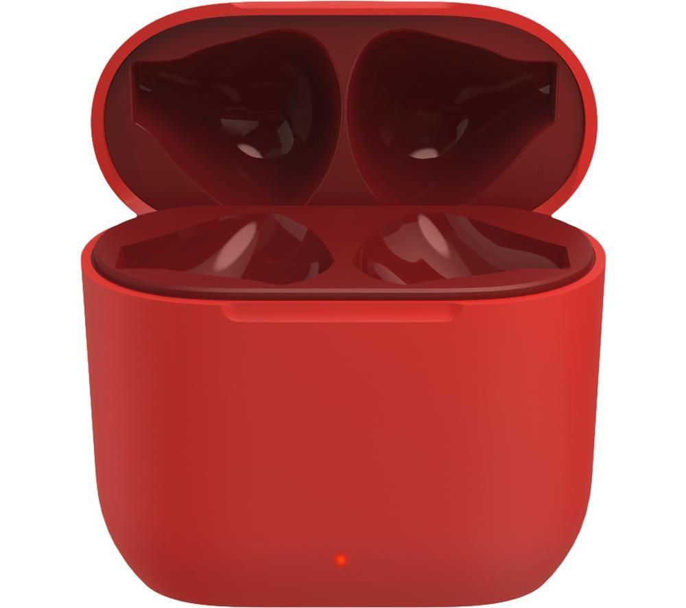 HAMA Essential Line Freedom Light Wireless Bluetooth Earbuds - Red image number 2 of 6