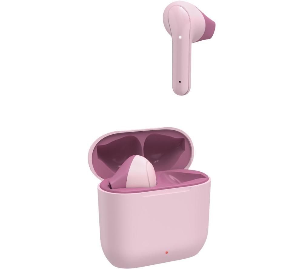HAMA Essential Line Freedom Light Wireless Bluetooth Earbuds - Pink image number 2 of 6