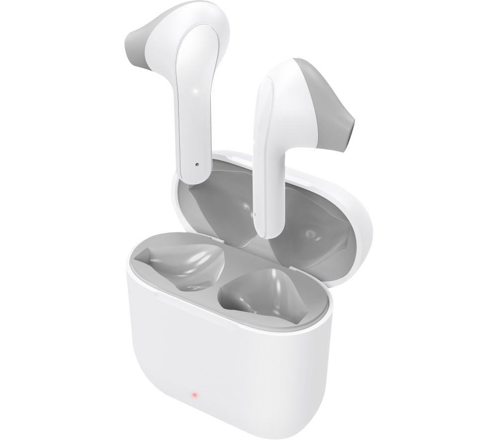 HAMA Essential Line Freedom Light Wireless Bluetooth Earbuds - White image number 3 of 6