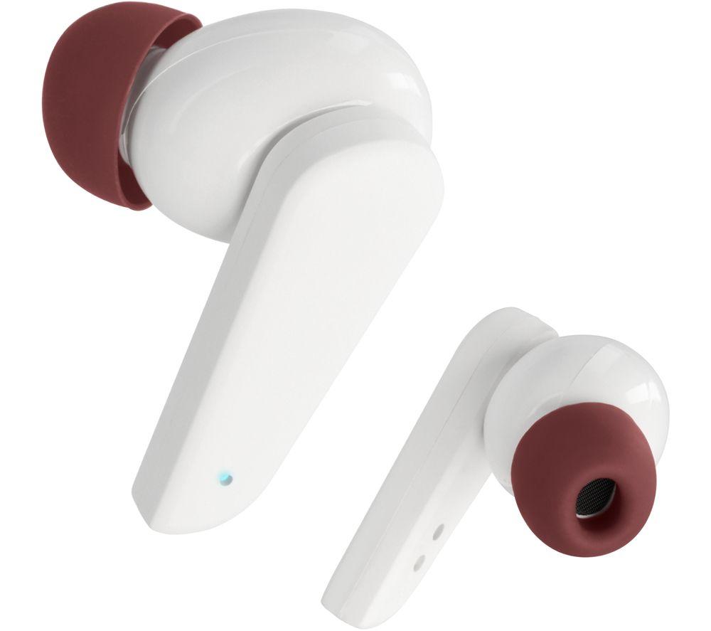 HAMA Spirit Pocket Wireless Bluetooth Earbuds - White, White
