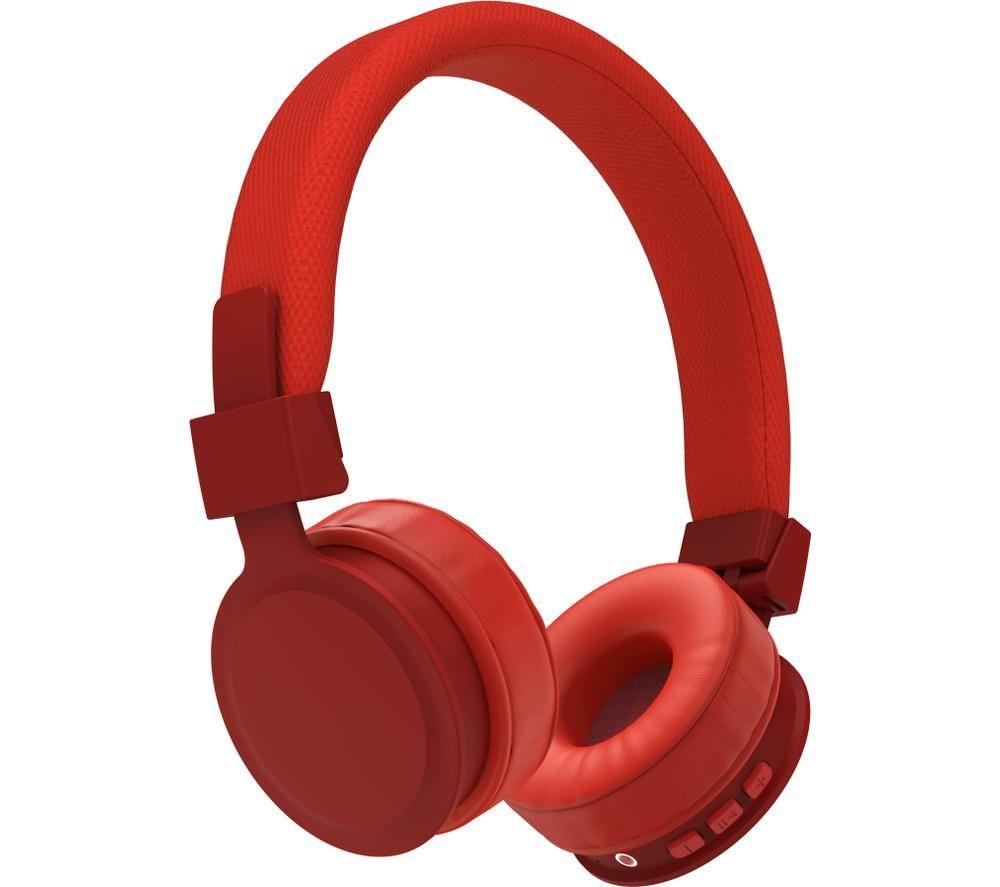 Buy HAMA Freedom Lit Wireless Bluetooth Headphones Red Currys
