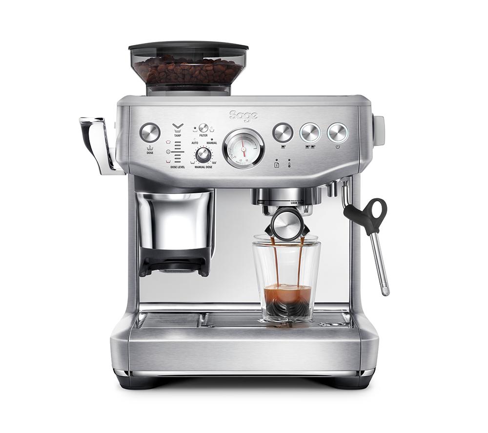 SAGE The Barista Express Impress SES876 Bean to Cup Coffee Machine - Stainless Steel, Stainless Stee