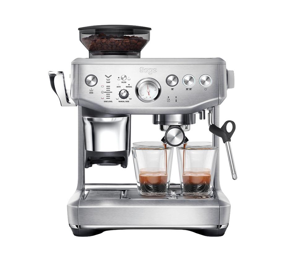 SAGE (SAE) The Barista Express Impress SES876 Bean to Cup Coffee Machine - Stainless Steel