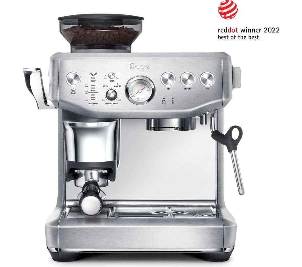 SAGE The Barista Express Impress SES876 Bean to Cup Coffee Machine - Stainless Steel image number 2 of 9