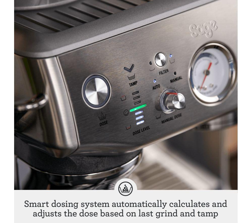 SAGE The Barista Express Impress SES876 Bean to Cup Coffee Machine - Stainless Steel image number 5 of 9