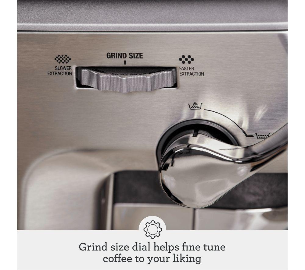 SAGE The Barista Express Impress SES876 Bean to Cup Coffee Machine - Stainless Steel image number 7 of 9