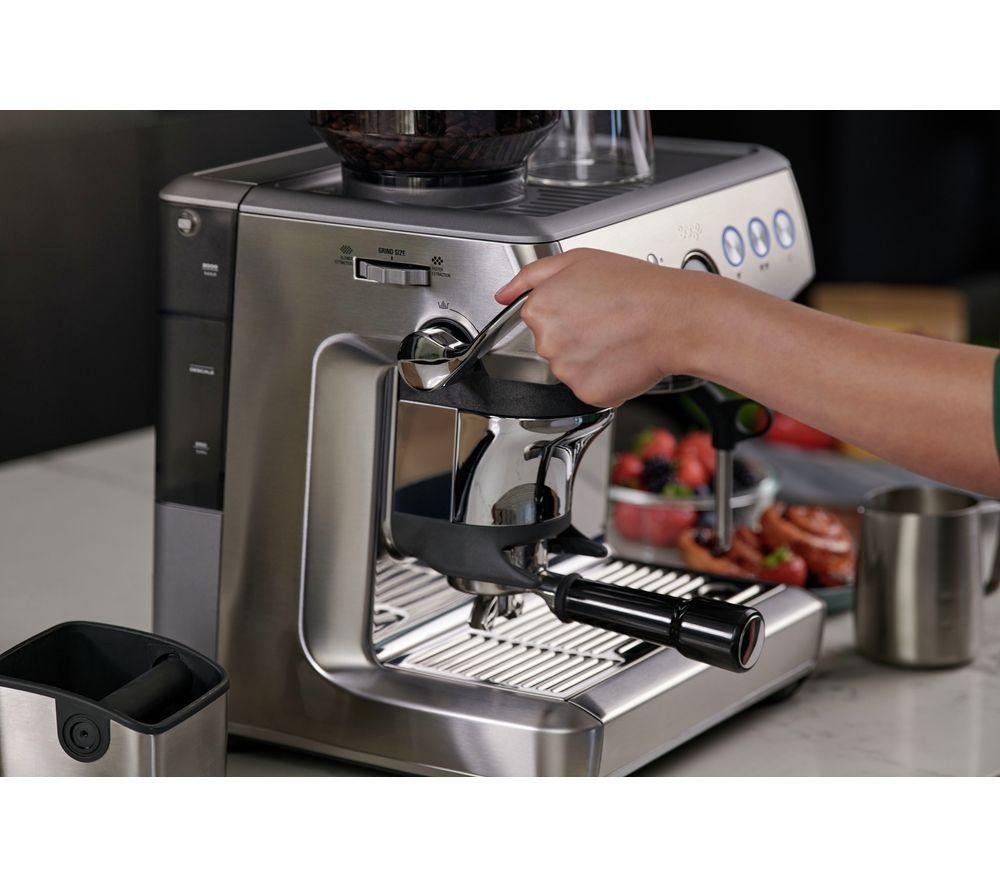 SAGE The Barista Express Impress SES876 Bean to Cup Coffee Machine - Stainless Steel image number 8 of 9
