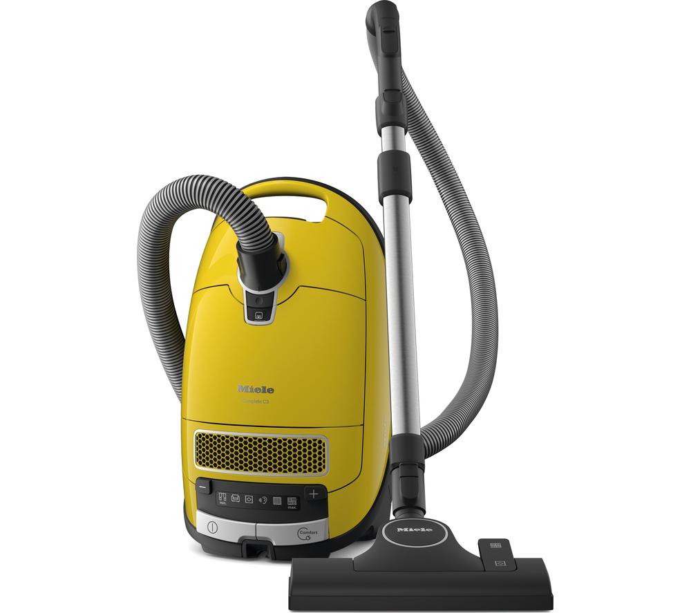 MIELE Complete C3 Flex Cylinder Vacuum Cleaner - Yellow, Yellow