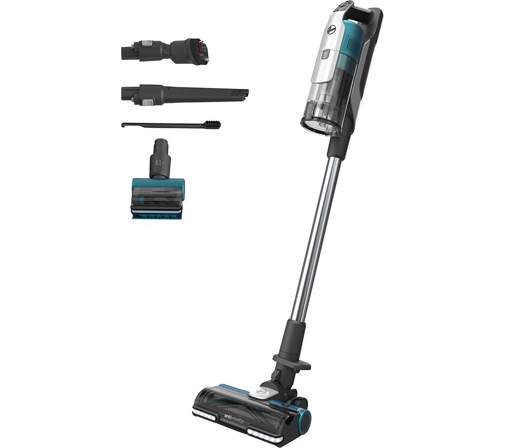 HOOVER AntiTwist Pets HF910P Cordless Vacuum Cleaner Grey & Turquoise