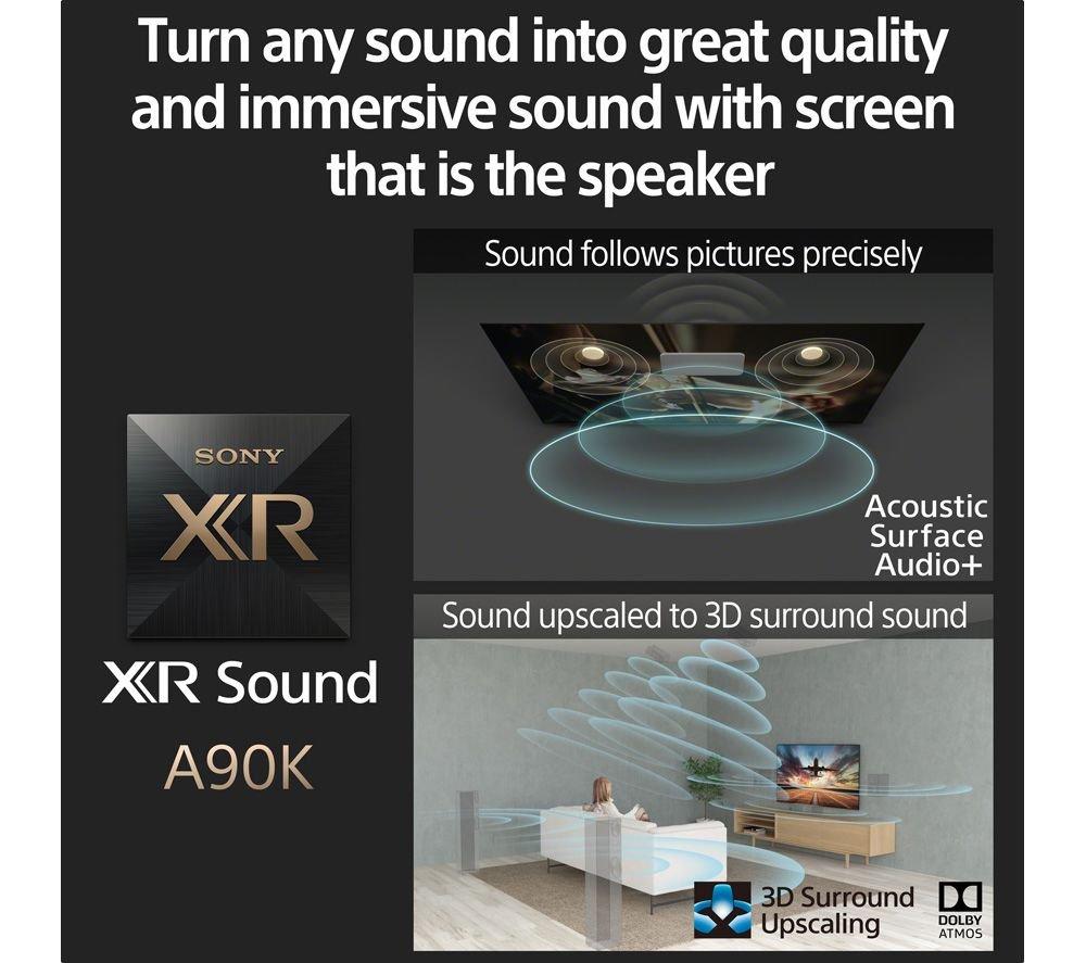 SONY BRAVIA XR-48A90KU.YG 48" Smart 4K Ultra HD HDR OLED TV with Google TV & Assistant image number 5 of 16