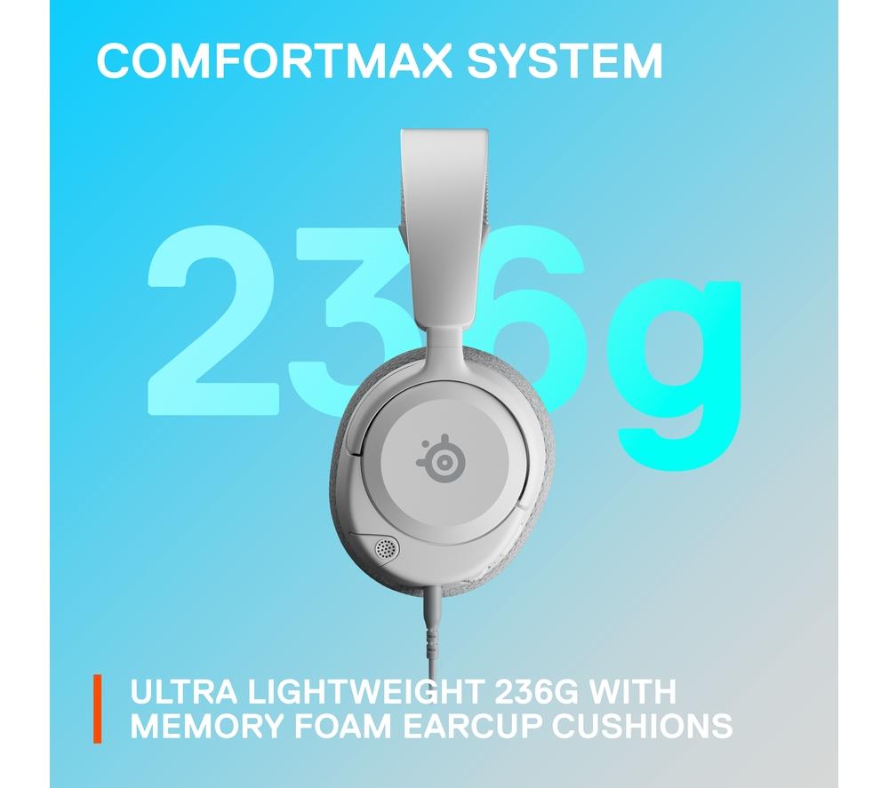 STEELSERIES Arctis Nova 1P Gaming Headset - White image number 6 of 15
