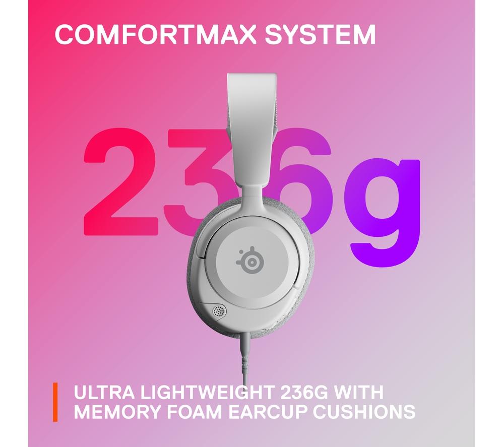 STEELSERIES Arctis Nova 1 Gaming Headset - White image number 10 of 15