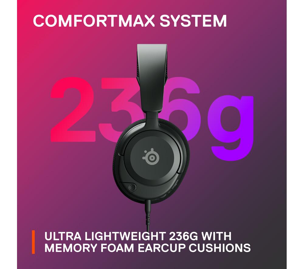 STEELSERIES Arctis Nova 1 Gaming Headset - Black image number 6 of 16
