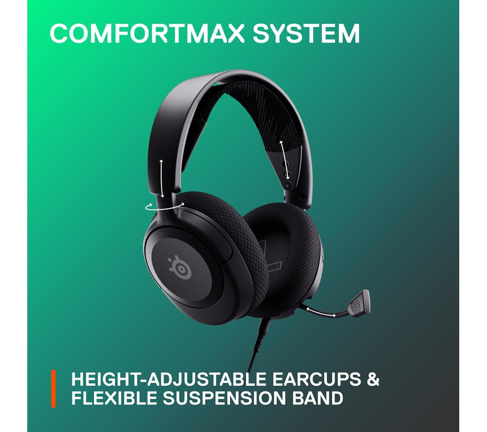 STEELSERIES Arctis Nova 1 Gaming Headset - Black image number 7 of 16