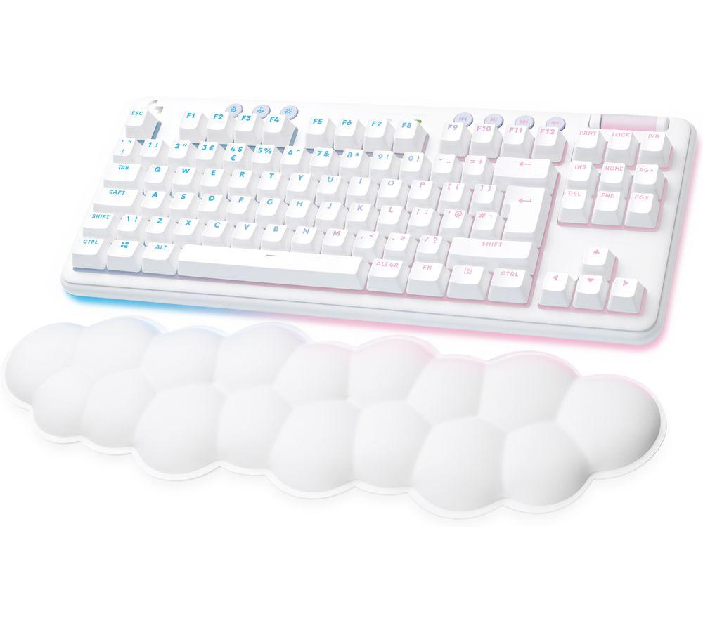 LOGITECH G715 Wireless Mechanical Gaming Keyboard - White, White