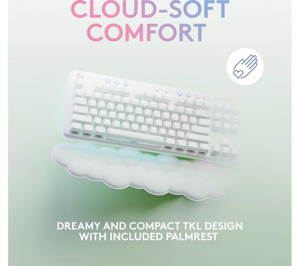 LOGITECH G715 Wireless Mechanical Gaming Keyboard - White image number 2 of 9