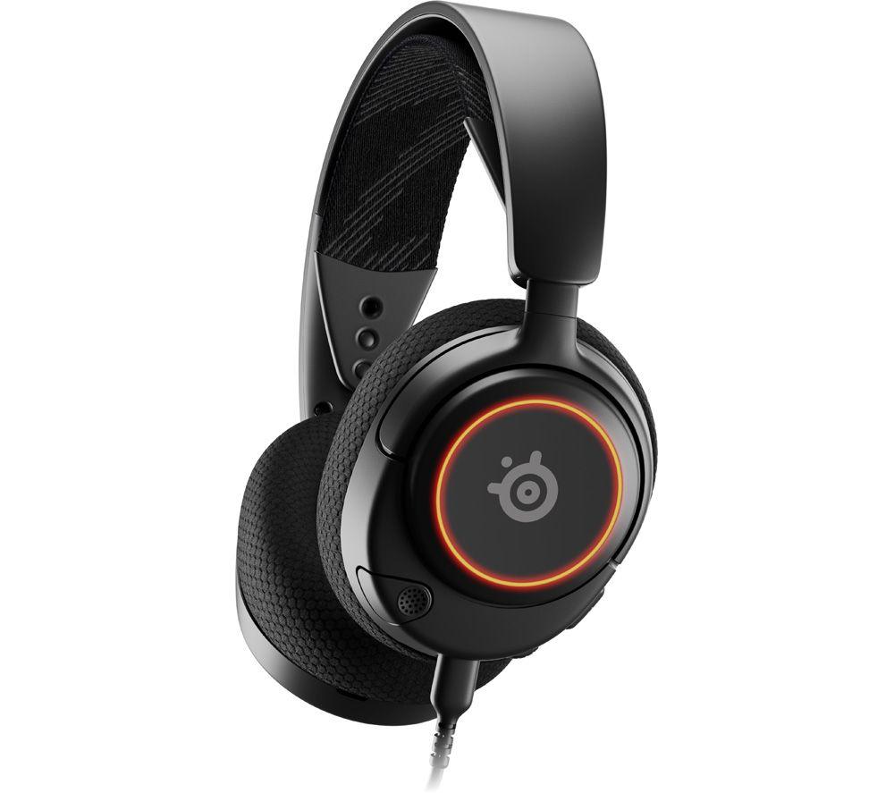 STEELSERIES Arctis Nova 3 7.1 Gaming Headset - Black, Black