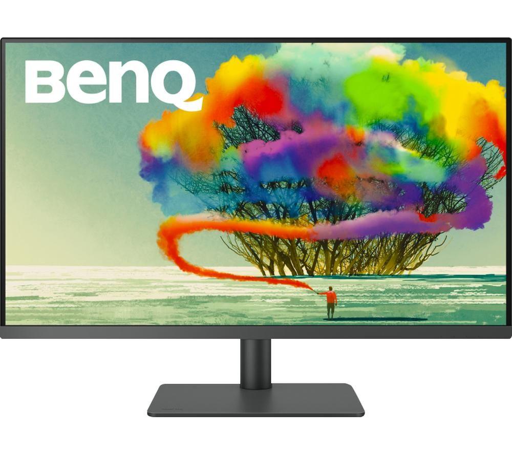 BENQ DesignVue PD3205U 4K Ultra HD 32 IPS Monitor - Black, Black