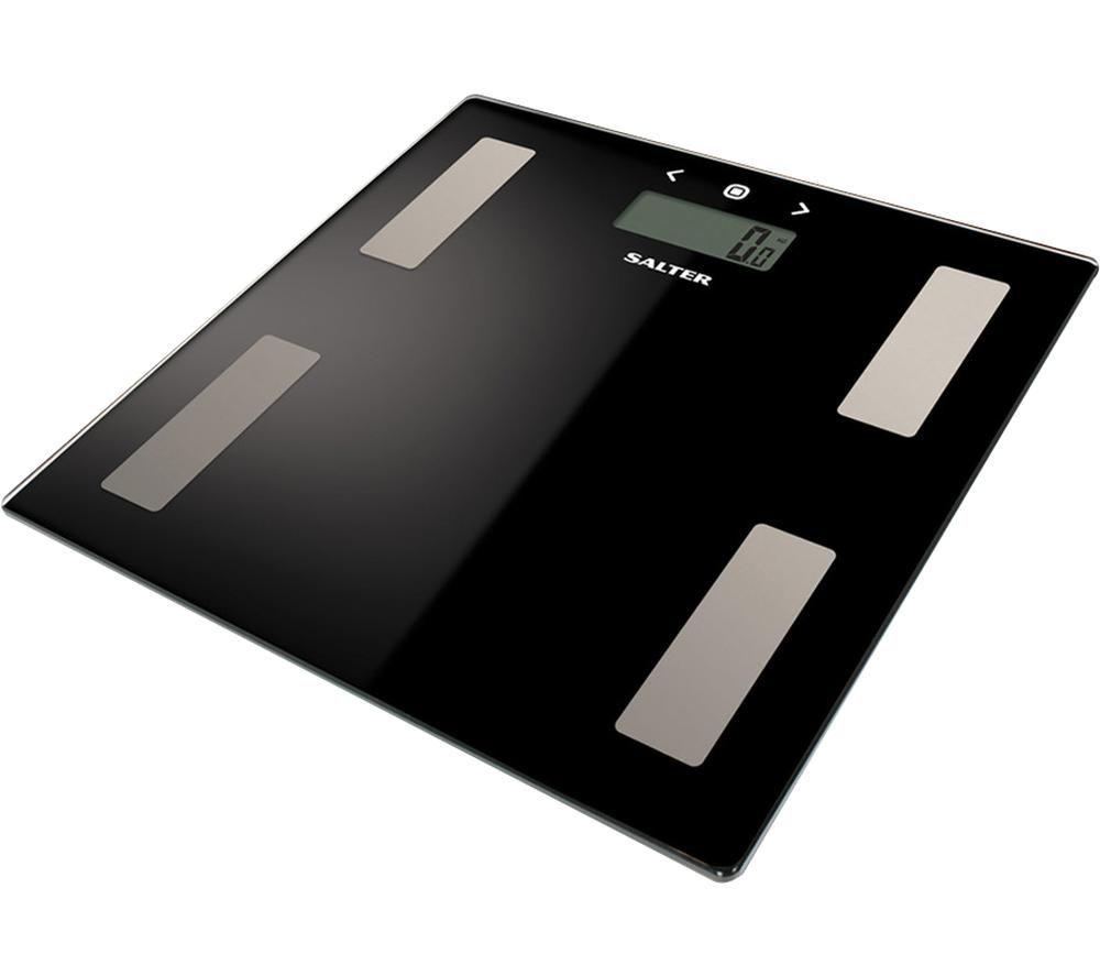 SALTER Glass Analyser 9150 BK3R Bathroom Scales - Black image number 3 of 6