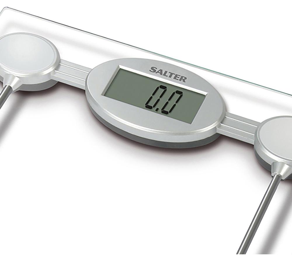 SALTER 9018S SV3R Bathroom Scales - Silver image number 5 of 6