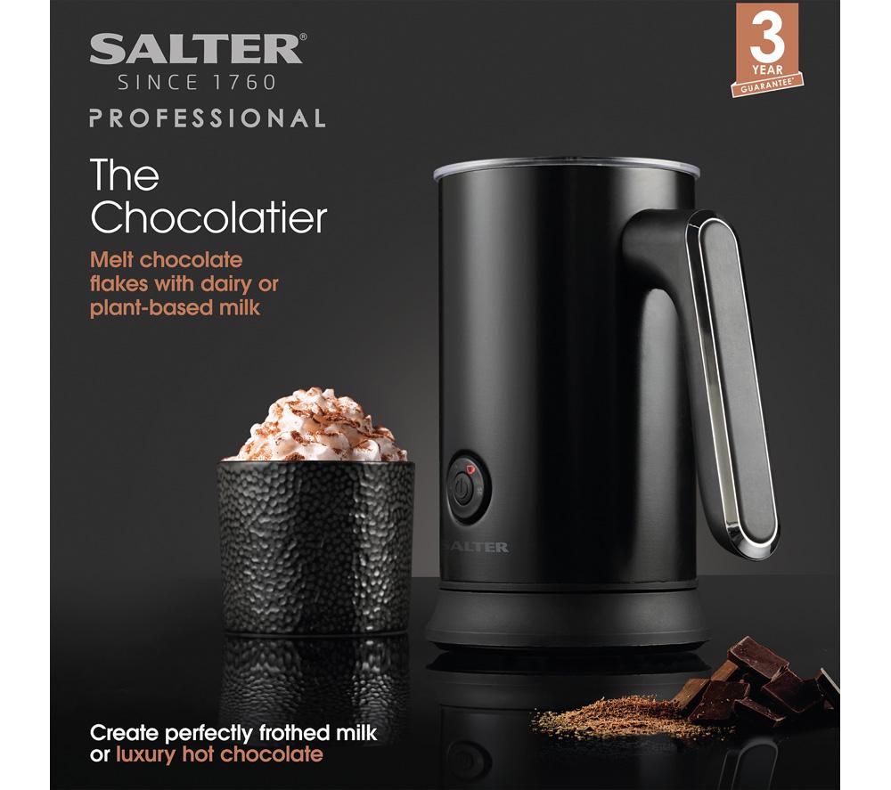 SALTER The Chocolatier EK5134 Electric Milk Frother & Hot Chocolate Maker - Black image number 3 of 7