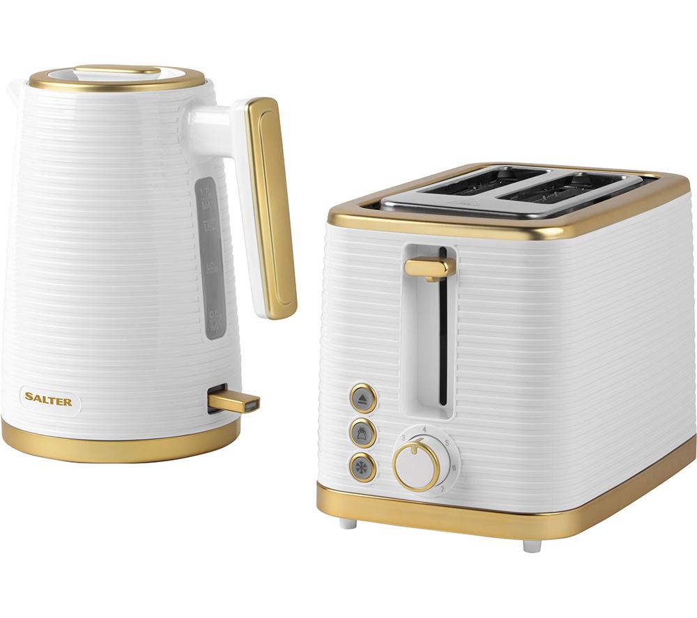 White Kettle And Toaster at Tesco, Argos, AO, Currys, John Lewis, Hughes, ASDA, Aldi, Lidl, B&M