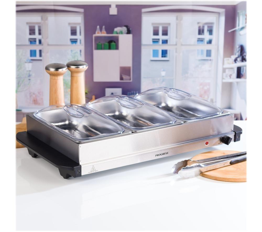 PROGRESS EK3665P Electric Buffet Server - Silver image number 6 of 9