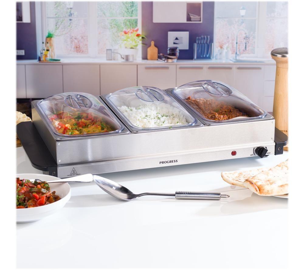 PROGRESS EK3665P Electric Buffet Server - Silver image number 7 of 9