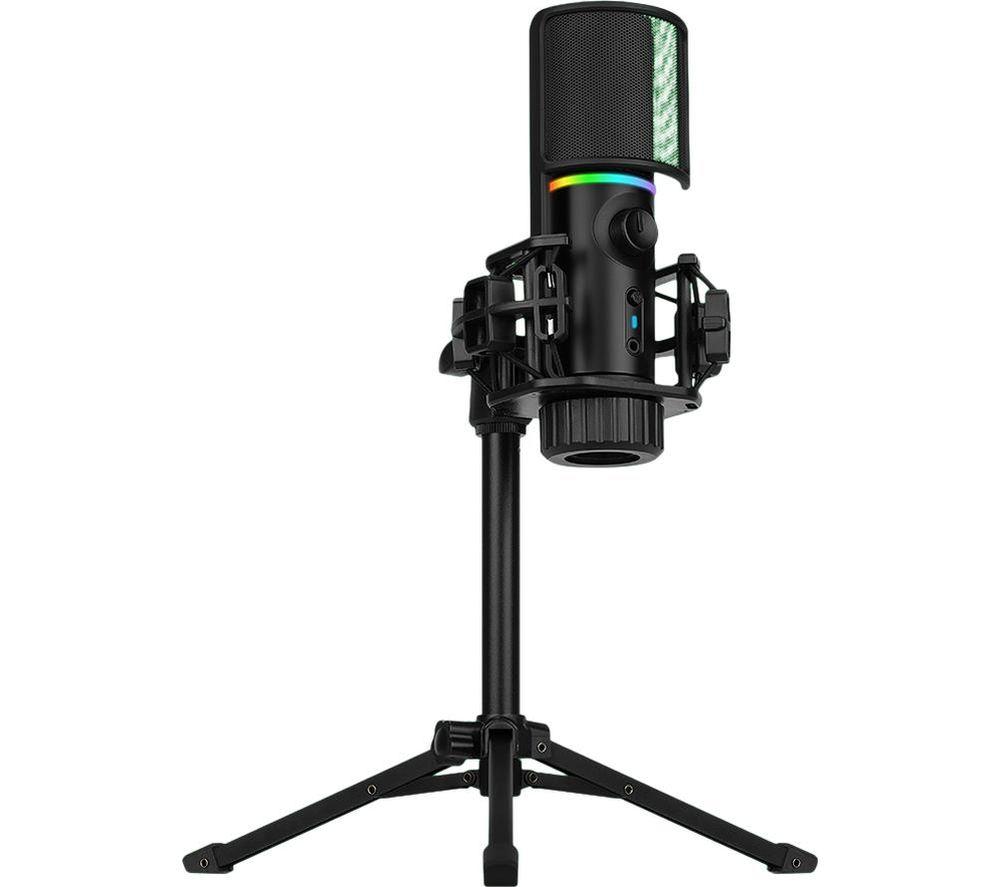 Streamplify Mic Tripod Usb Microphone - Black