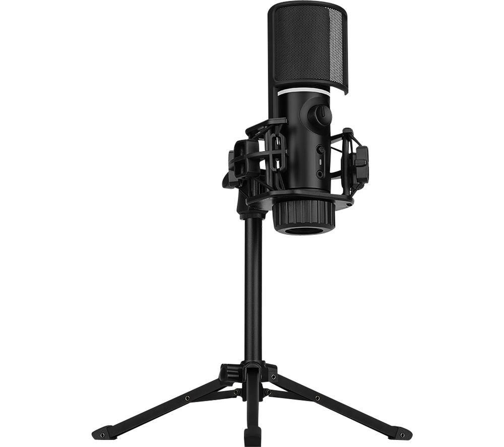STREAMPLIFY Mic Tripod USB Microphone - Black image number 2 of 8